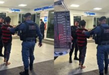 Confusão dentro de faculdade termina com estudante ferido a f4c4