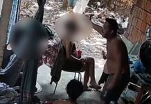 VÍDEO: Homem é flagrado xingando e agredindo a própria vó em Manaus. Polícia investiga o caso