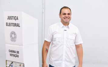 Governador Roberto Cidade vota em Manaus e destaca responsabilidade com o futuro do Amazonas