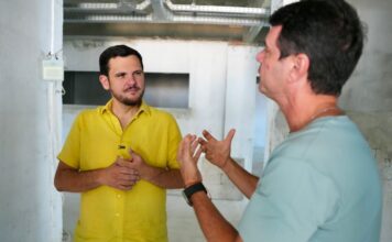 Prefeito Renato Junior vistoria obras do Caps no Lago Azul com 60% de execução e garante ampliação da rede de atenção psicossocial do município