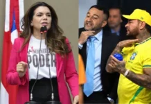 Justiça concede medida protetiva para Alessandra Campelo e suspende o porte de arma de Salazar e Kidson Maia