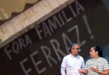 VÍDEO: População de Iranduba espalha faixas com pedido de saída do prefeito Ferraz e sua família do Iranduba