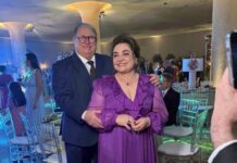 Maria do Carmo quer governar o Amazonas para colocar o marido, acusado de estelionato, no comando do Estado